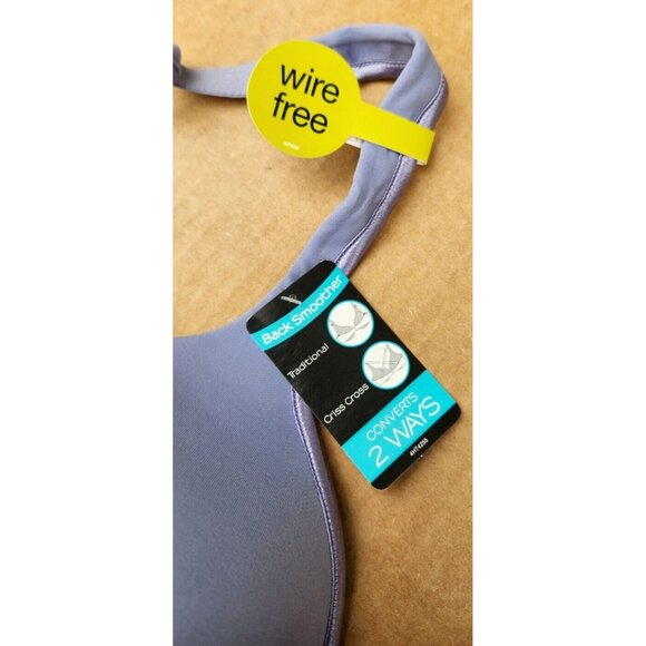 Vanity Fair Body Caress Beauty Back Convertible WireFree Bra 38C - Picture 6 of 12